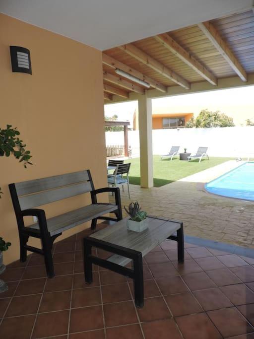Villa Ventura - Piscina Climatizada & Aire Acondicionado Caleta De Fuste Luaran gambar
